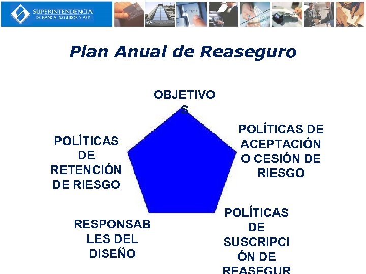 Plan Anual de Reaseguro OBJETIVO S POLÍTICAS DE RETENCIÓN DE RIESGO RESPONSAB LES DEL