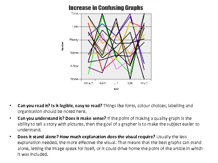 • • • Can you read it? Is it legible, easy to read?