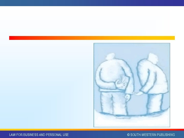 LAW FOR BUSINESS AND PERSONAL USE © SOUTH-WESTERN PUBLISHING 