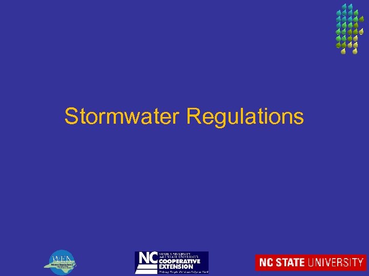 Stormwater Regulations 