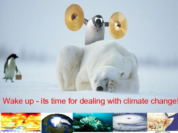 Wake up - its time for dealing with climate change! Record Heat Record Ice