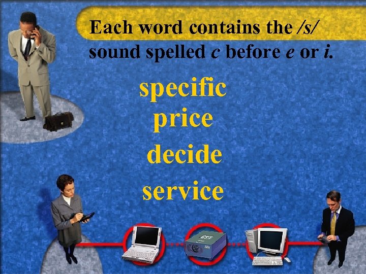 Each word contains the /s/ sound spelled c before e or i. specific price