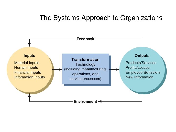 The Systems Approach to Organizations 