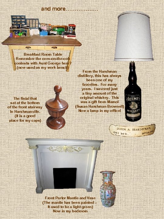 and more……………… Breakfast Room Table Remember the corn on the cob contests with Aunt