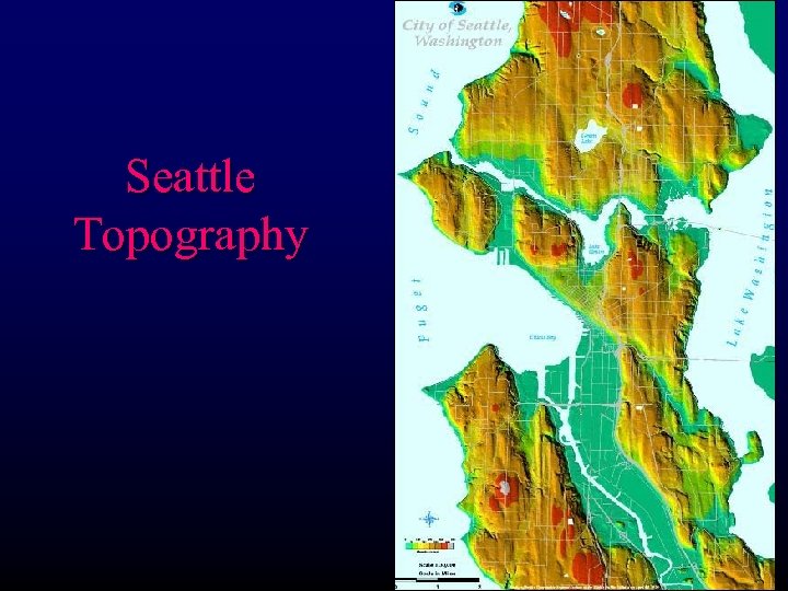 Seattle Topography 