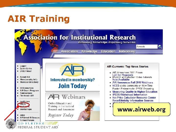 AIR Training www. airweb. org 
