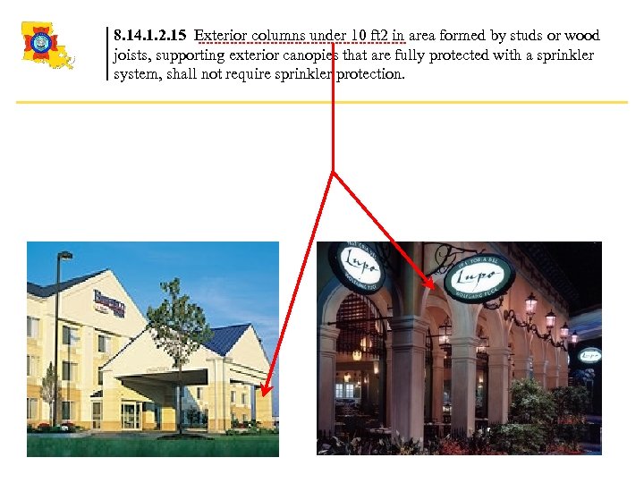 8. 14. 1. 2. 15 Exterior columns under 10 ft 2 in area formed