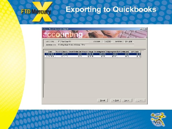 Exporting to Quickbooks 11 