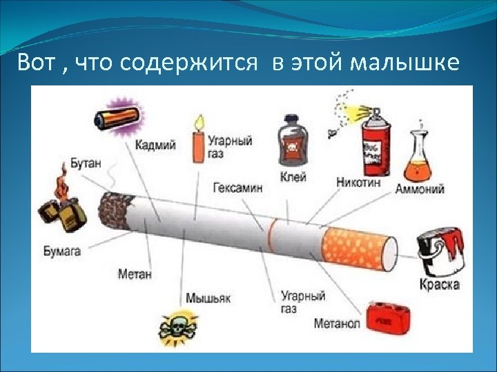 Вот , что содержится в этой малышке 