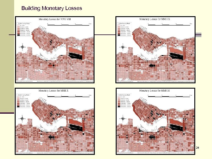 Building Monetary Losses 24 