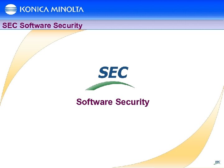 SEC Software Security 