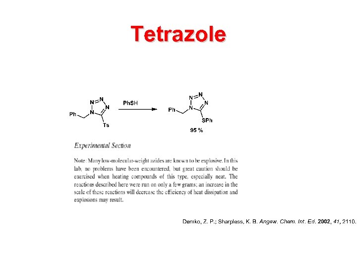 Tetrazole 