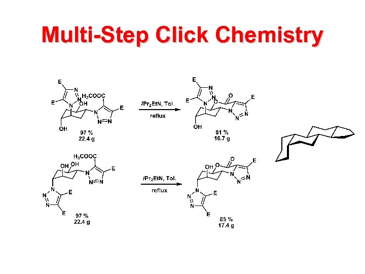 Multi-Step Click Chemistry 