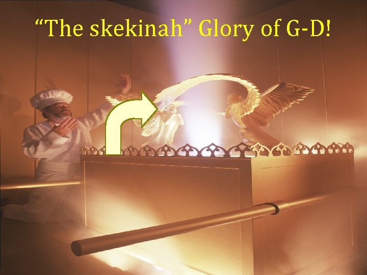 “The skekinah” Glory of G-D! 