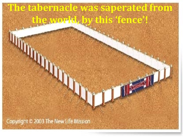 The tabernacle was saperated from Het hout kwam van the world, een “knoerharde” by