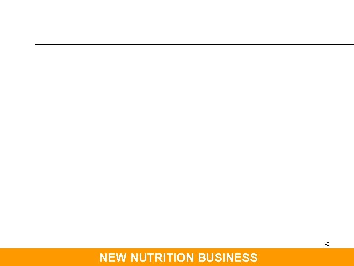 42 NEW NUTRITION BUSINESS 
