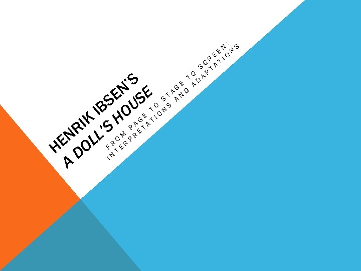 : N S E N E IO R C AT S T P O