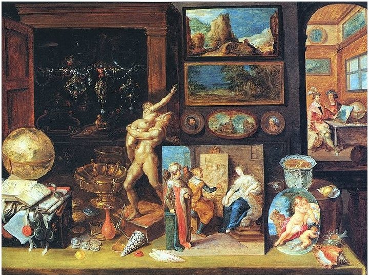 Frans Francken (1581 – 1642), Cabinet of Curiosities 1625, Art History Museum Vienna Jörn