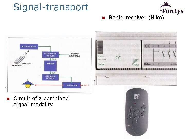 Signal-transport n n Circuit of a combined signal modality Radio-receiver (Niko) 
