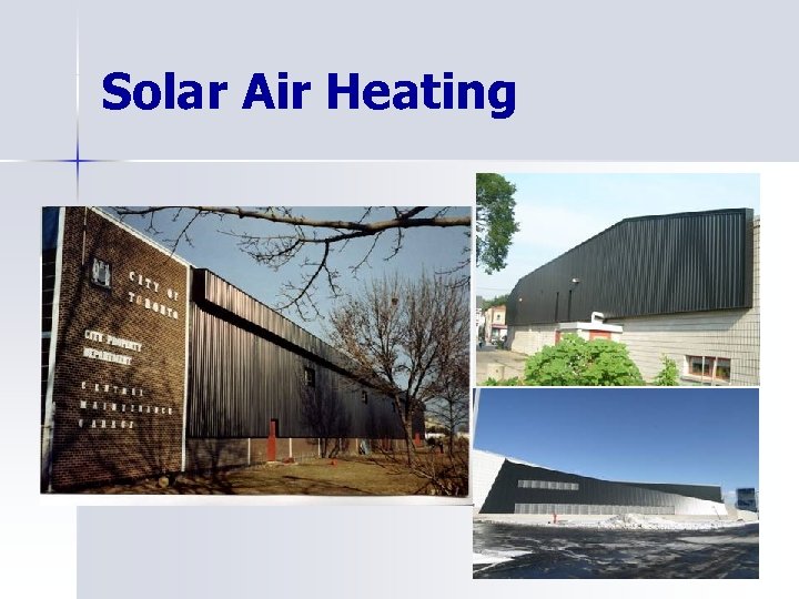 Solar Air Heating 