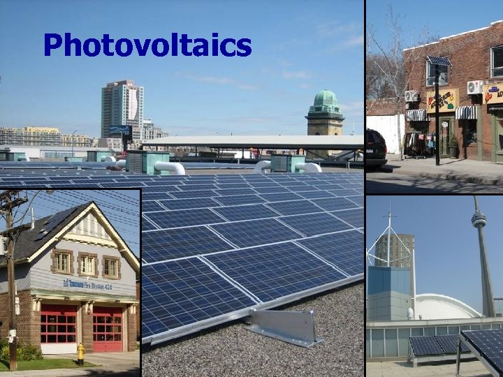 Photovoltaics 