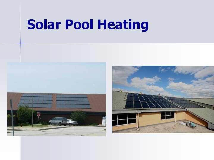 Solar Pool Heating 