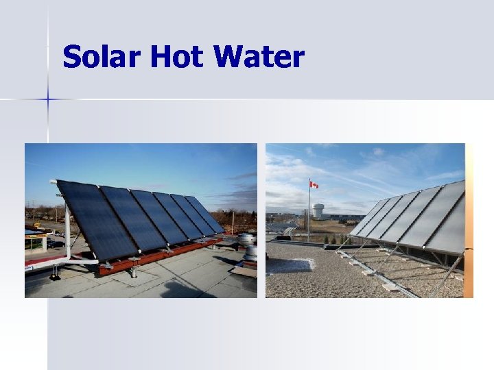 Solar Hot Water 