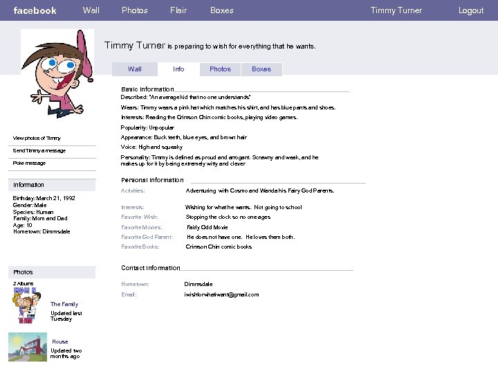 facebook Wall Photos Flair Boxes Timmy Turner is preparing to wish for everything that