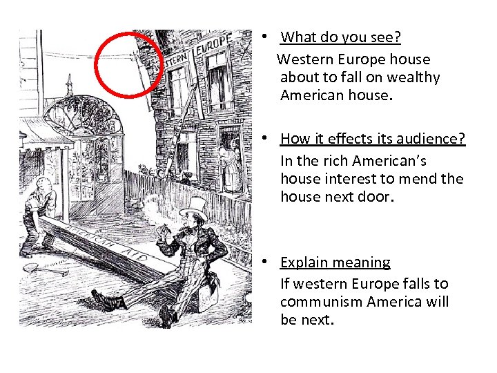  • What do you see? Western Europe house about to fall on wealthy