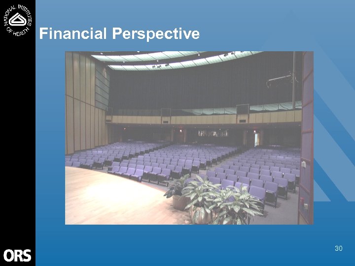 Financial Perspective 30 