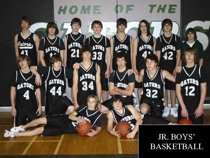 JR. BOYS’ BASKETBALL 