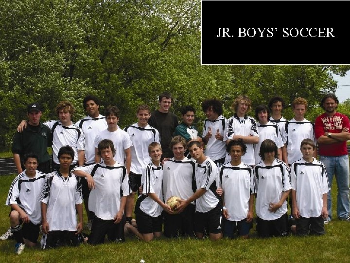 JR. BOYS’ SOCCER 