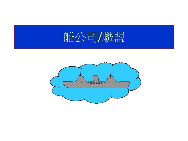 船公司/聯盟 