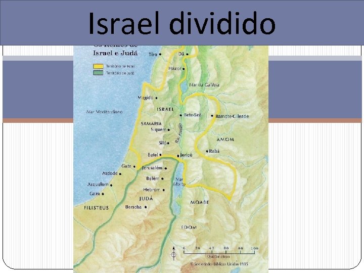 Israel dividido 