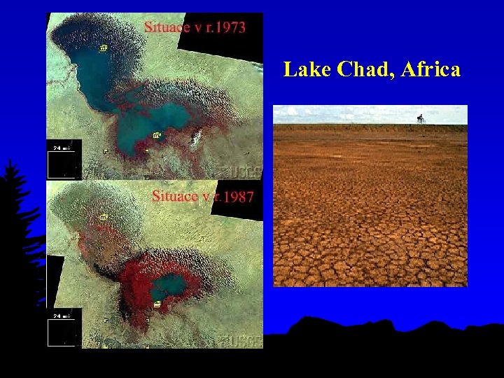 Lake Chad, Africa 