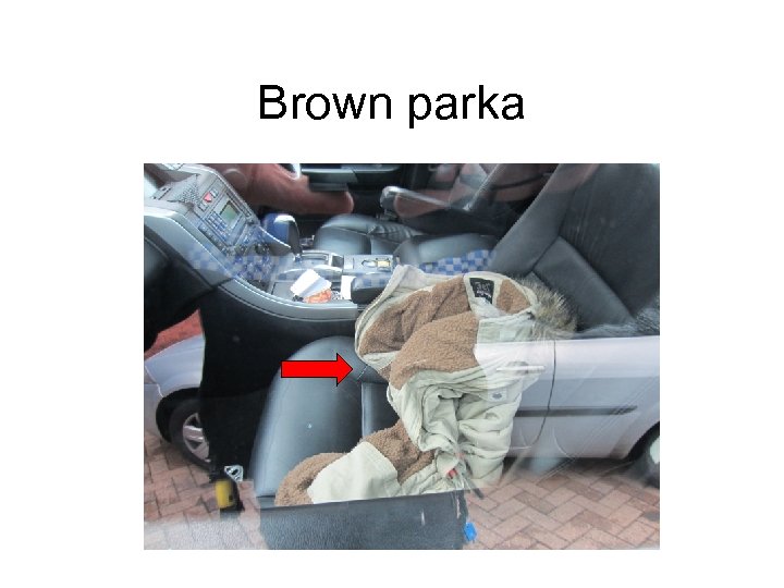 Brown parka 