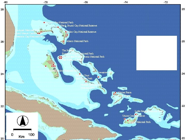 National Park System Walkers Cay National Park Black Sound Cay National Reserve Lucayan National