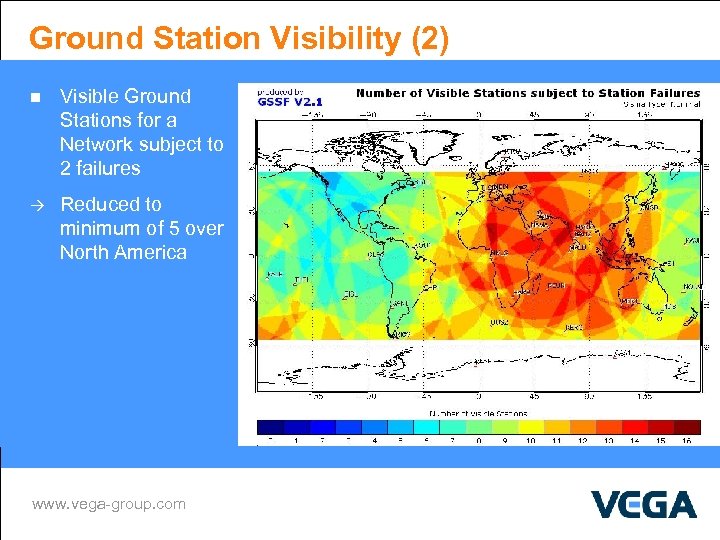 Ground Station Visibility (2) n Visible Ground Stations for a Network subject to 2