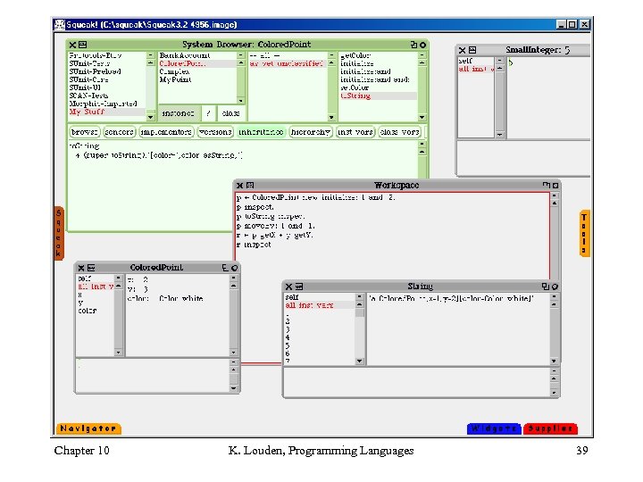 Chapter 10 K. Louden, Programming Languages 39 