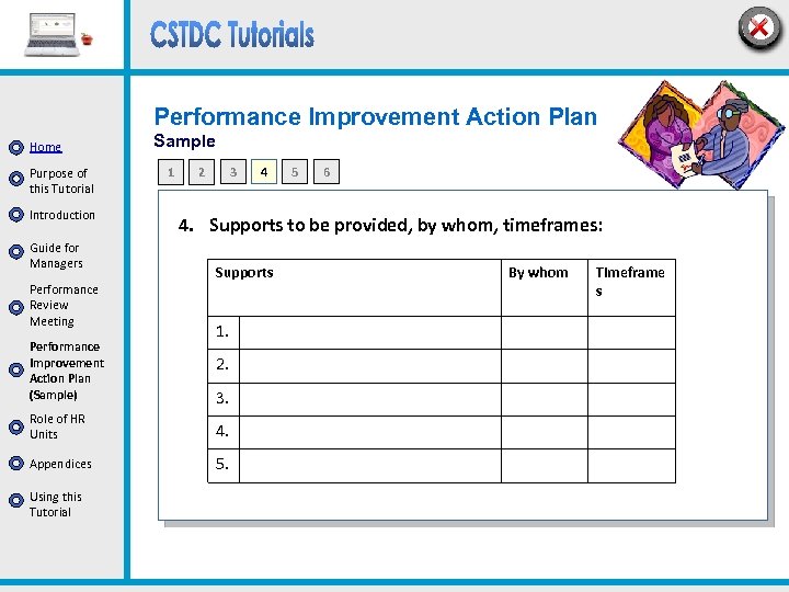 Performance Improvement Action Plan Home Purpose of this Tutorial Introduction Guide for Managers Performance