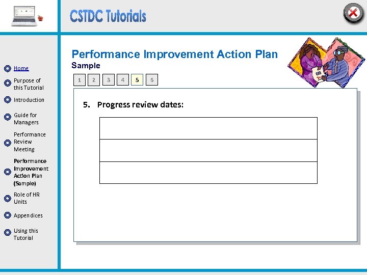 Performance Improvement Action Plan Home Purpose of this Tutorial Introduction Guide for Managers Performance