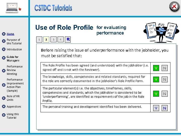 Use of Role Profile Home Purpose of this Tutorial Introduction Guide for Managers 1