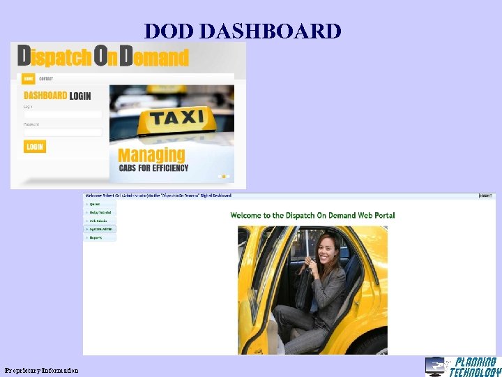DOD DASHBOARD Proprietary Information 