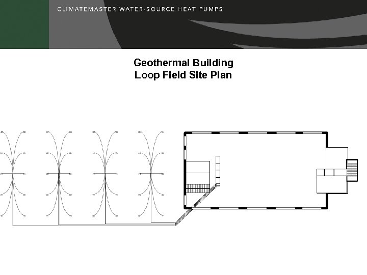 Geothermal Building Loop Field Site Plan 