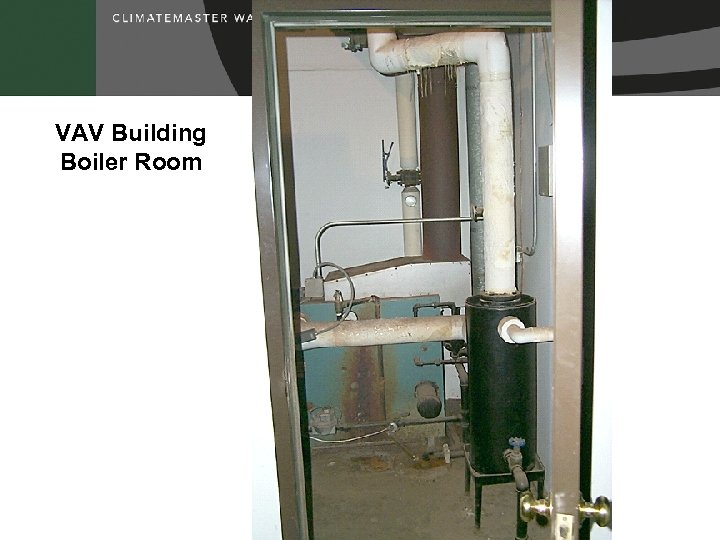 VAV Building Boiler Room 