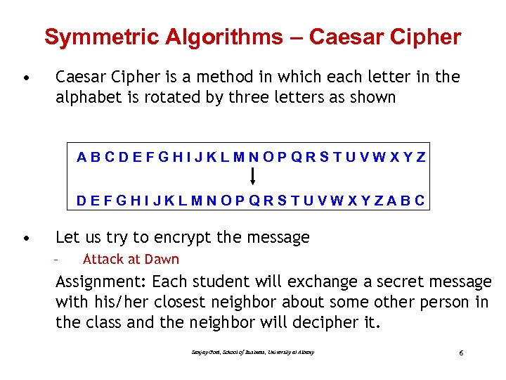 Computer Security GSBA Zurich MIS Block Cryptography