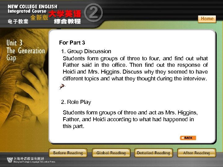 For Part 3 GR 2 -for part 3 1. Group Discussion Students form groups