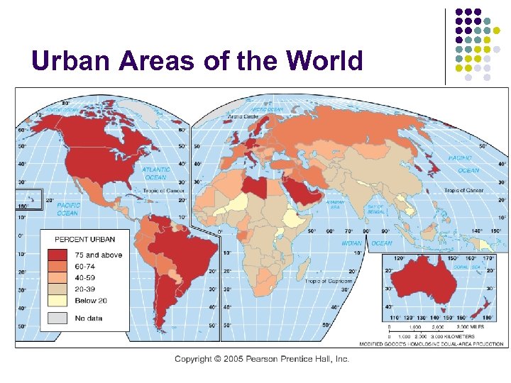 Urban Areas of the World 