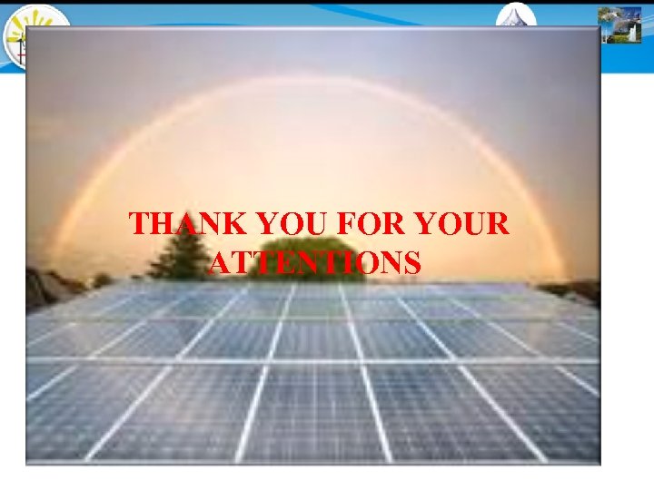 THANK YOU FOR YOUR ATTENTIONS 
