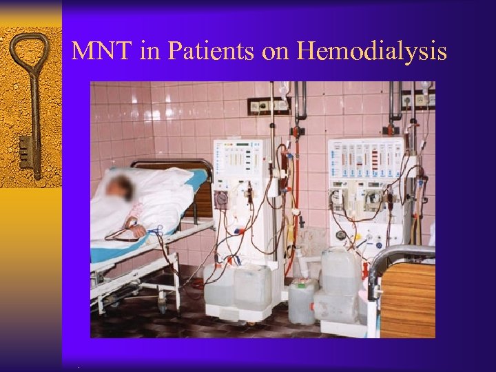 MNT in Patients on Hemodialysis . 